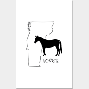 Vermont Horse Lover Gift Posters and Art